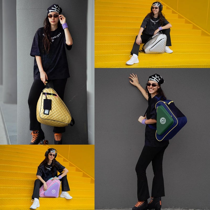 HEXIFUL Skate Bag for Ice, Inline, Roller & Quad Skates - Kids & Adults - Image 2